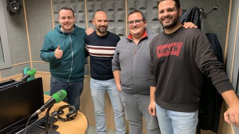 Juan Pablo, Picurelli, Juanda y Luis Mora