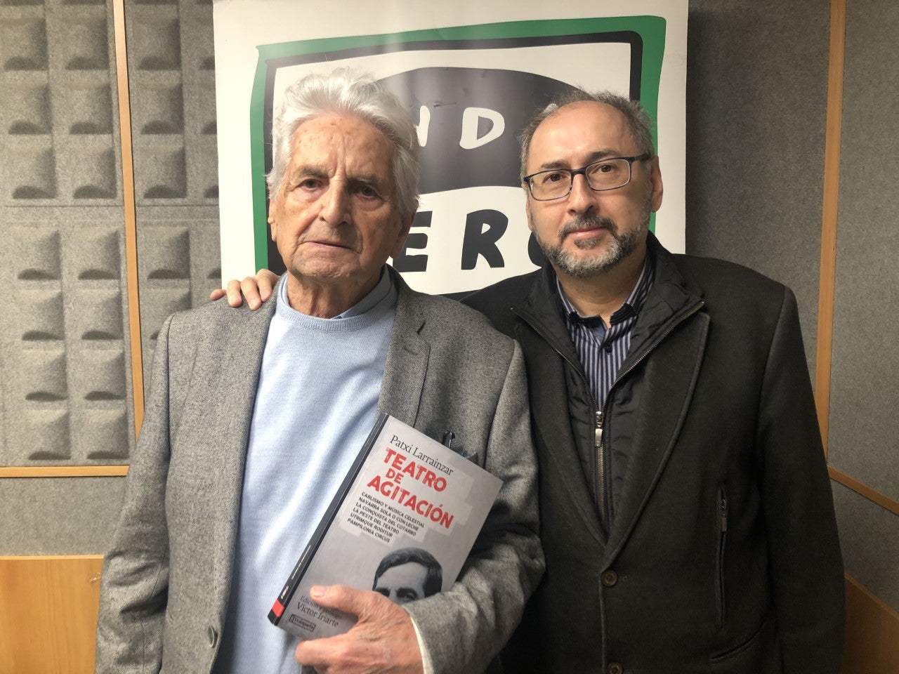 Víctor Iriarte: “Patxi Larrainzar escribió obras hace 40 años pero que siguen siendo de actualidad." Víctor Iriarte: “Patxi Larrainzar escribió obras hace 40 años pero que siguen siendo de actualidad."