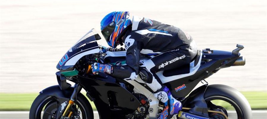 Álex Márquez prueba la Honda de MotoGP Álex Márquez prueba la Honda de MotoGP