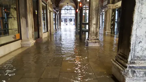 Venecia durante Acqua Alta 2017 Venecia durante Acqua Alta 2017