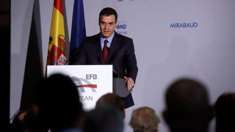 El presidente del Gobierno en funciones, Pedro S&aacute;nchez