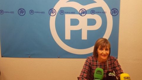 La edil del PP de Elche Loli Serna en una imagen de archivo.