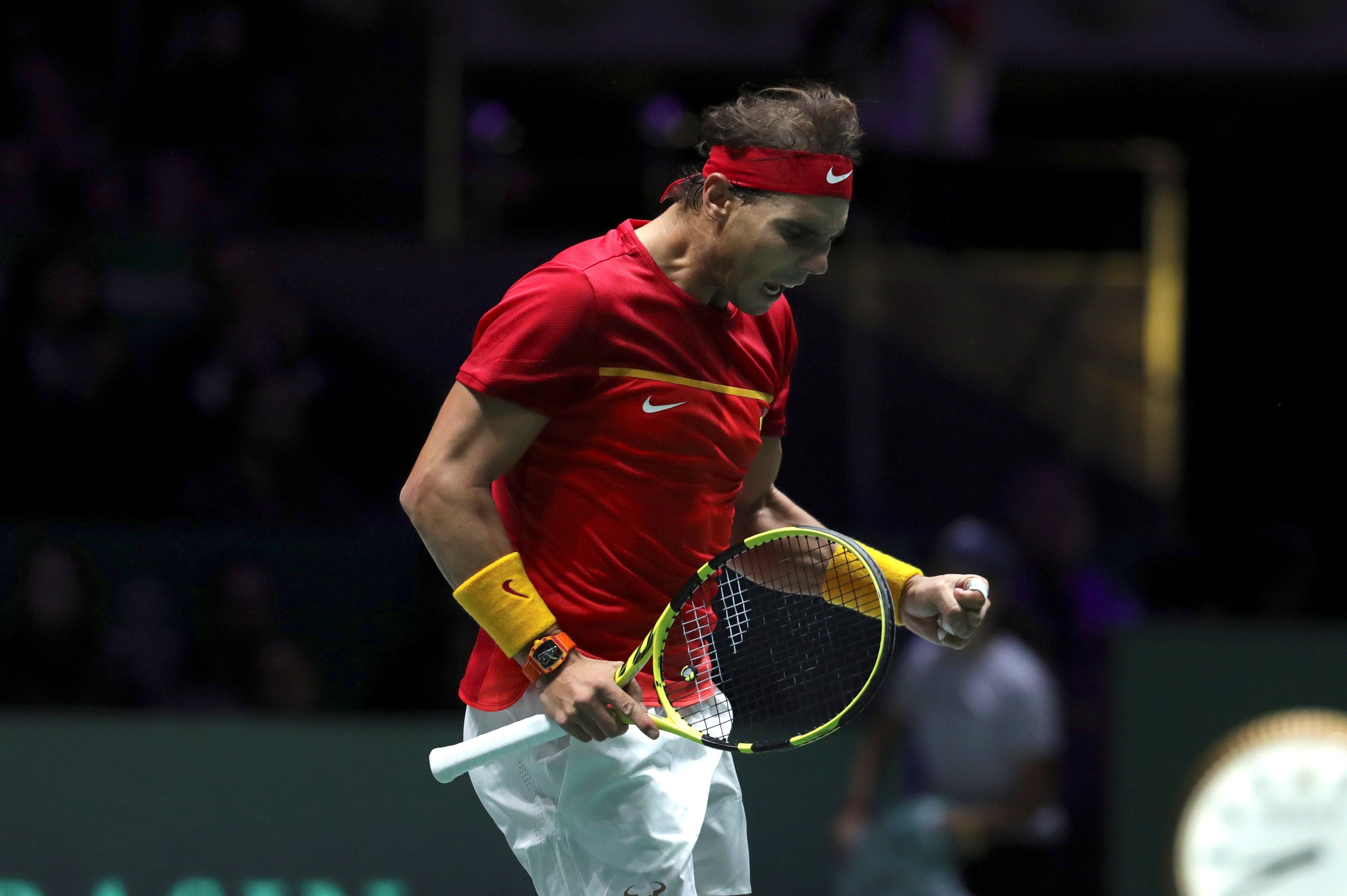 Rafa Nadal vence a Gojo y clasifica a España para los cuartos de final de Copa Davis Rafa Nadal vence a Gojo y clasifica a España para los cuartos de final de Copa Davis