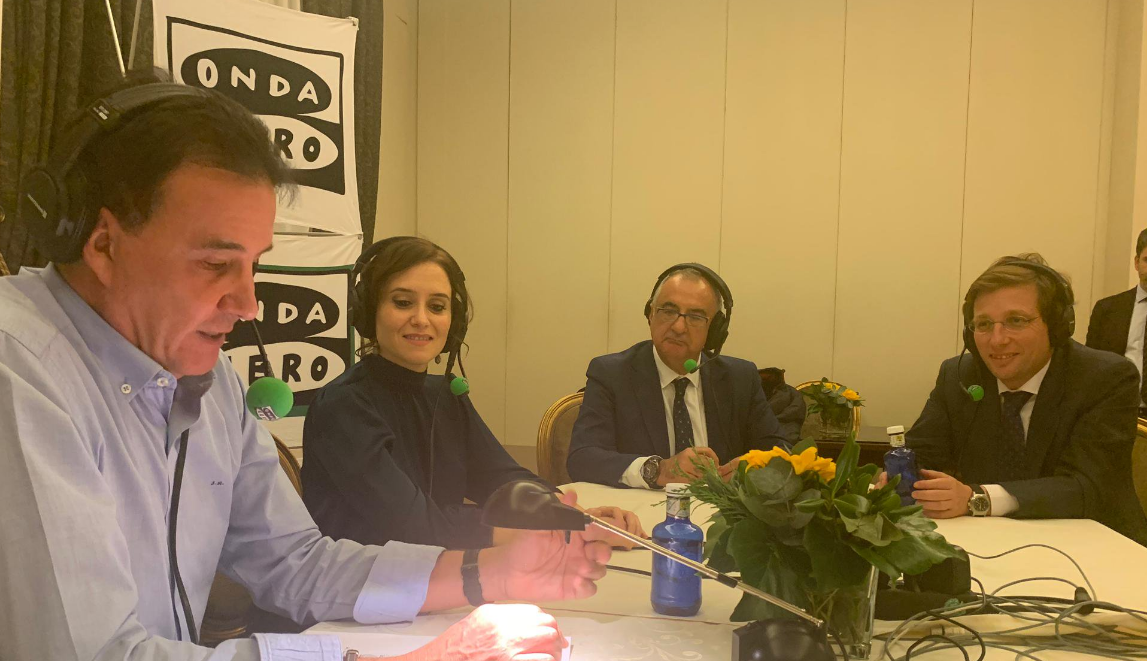 Ayuso y Almeida: "A Madrid le deben unos JJOO pero hay que preguntárselo a los madrileños" Ayuso y Almeida: "A Madrid le deben unos JJOO pero hay que preguntárselo a los madrileños"