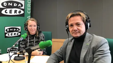 El presidente de Vox Baleares, Jorge Campos, en Onda Cero 10 días después de las elecciones generales de noviembre. Entrevistas