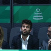 Gerard Piqué, presenciando en directo su nueva Copa Davis Gerard Piqué, presenciando en directo su nueva Copa Davis