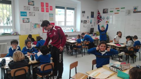 clase ni&ntilde;os colegio valladolid