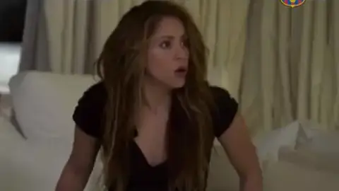 Así vivió Shakira la eliminación del Barça en Anfield Así vivió Shakira la eliminación del Barça en Anfield