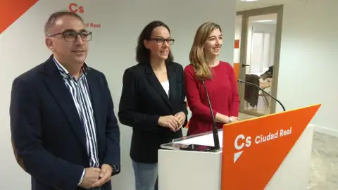 Los concejales de Cs han comparecido en rueda de prensa Los concejales de Cs han comparecido en rueda de prensa