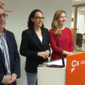 Los concejales de Cs han comparecido en rueda de prensa