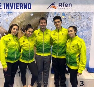 El Club de Tenis Elche contó con cuatro nadadores en las finales del Nacional absoluto. El Club de Tenis Elche contó con cuatro nadadores en las finales del Nacional absoluto.