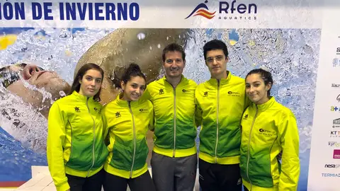 El Club de Tenis Elche contó con cuatro nadadores en las finales del Nacional absoluto. NATACIÓN