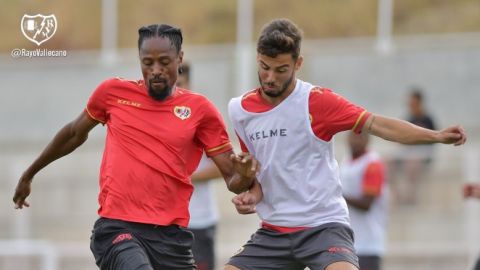 Abdoulaye Ba, jugador del Rayo Vallecano