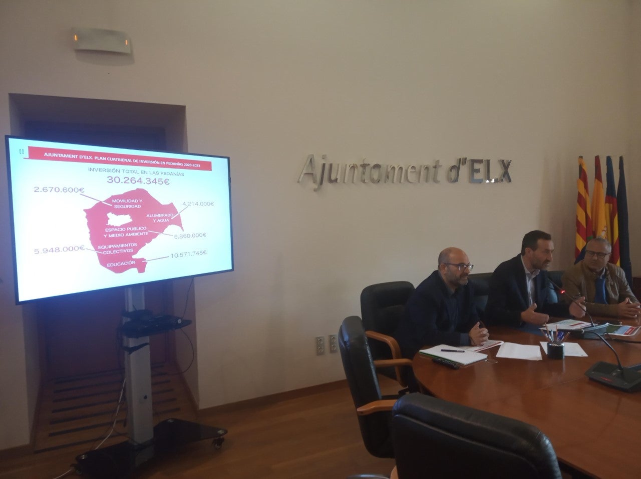 PSOE y Compromís declaran su intención de invertir 30 millones de euros en las pedanías de Elche esta legislatura PSOE y Compromís declaran su intención de invertir 30 millones de euros en las pedanías de Elche esta legislatura