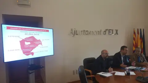 Presentación de las inversiones en pedanías de Elche. Presentación de las inversiones en pedanías de Elche.