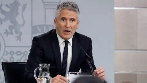 El ministro del Interior, Fernando Grande-Marlaska El ministro del Interior, Fernando Grande-Marlaska