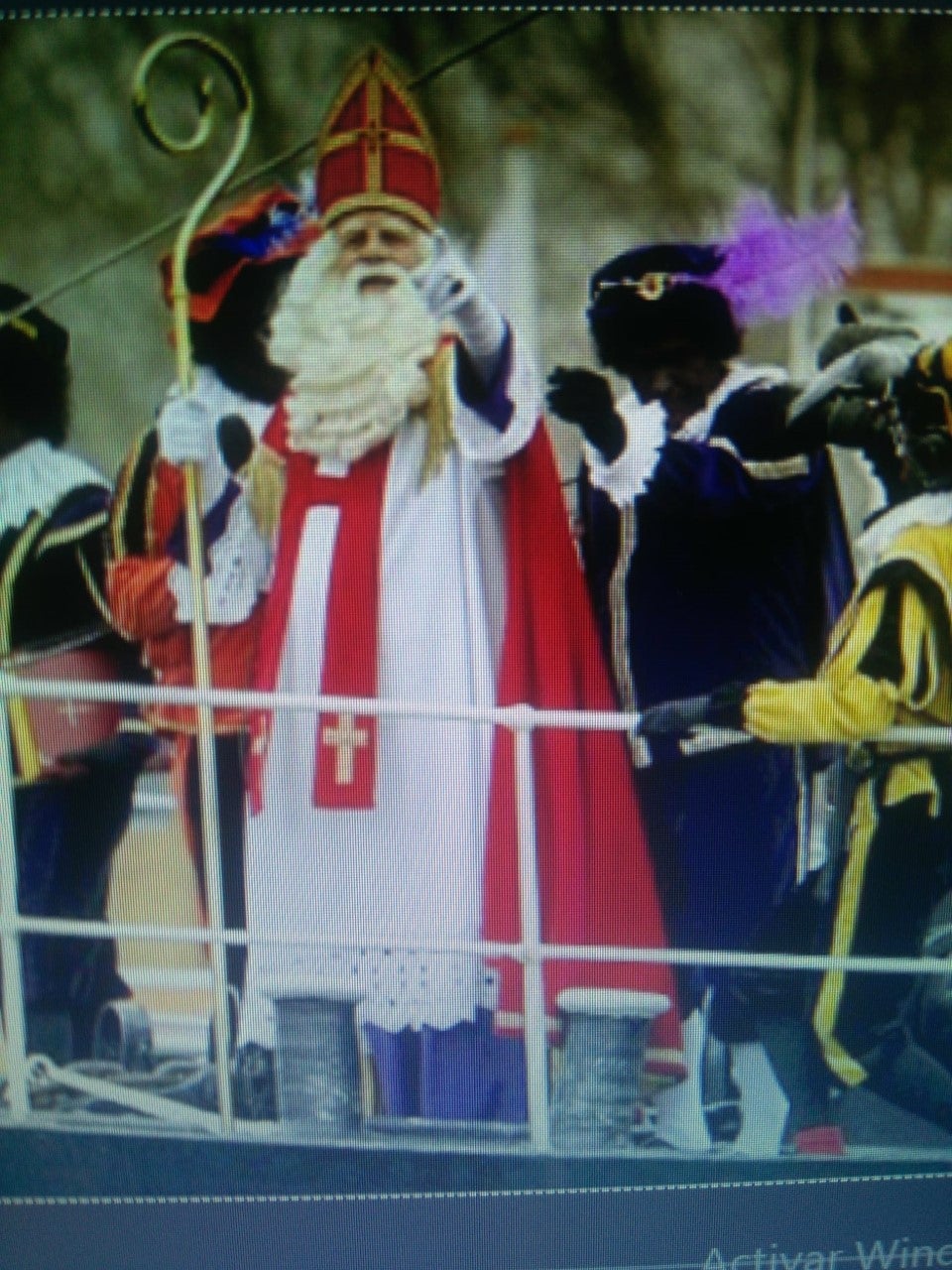 La cabalgata de San Nicolás en Ámsterdam La cabalgata de San Nicolás en Ámsterdam