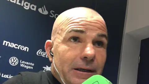 El entrenador del Levante, Paco López. El entrenador del Levante, Paco López.