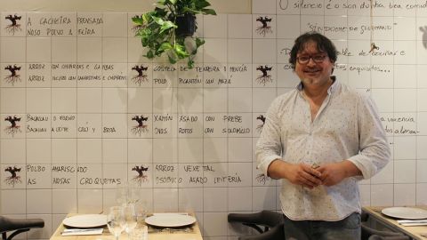 Pablo otero gerente de Antiga Leiteria