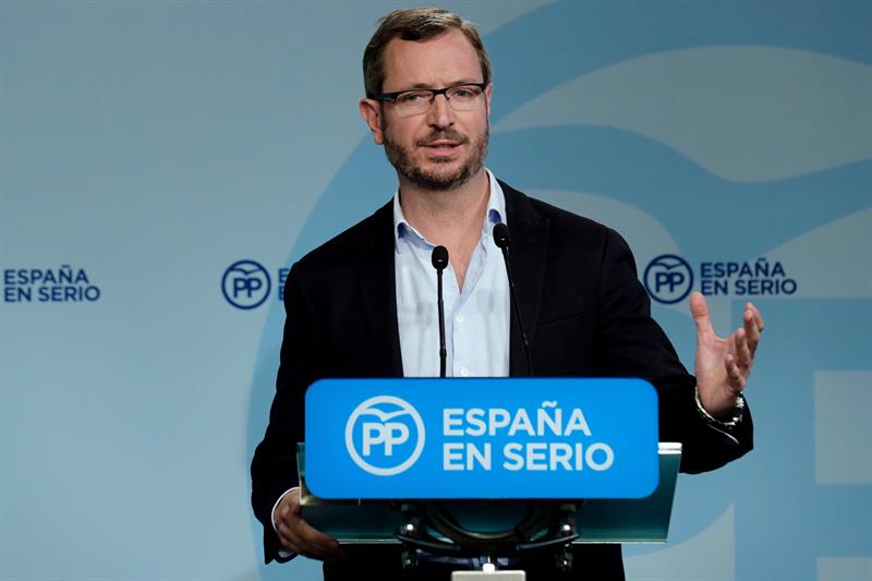 Javier Maroto: "Feijóo no tiene ninguna gana de ganarle a Sánchez en insultos" Javier Maroto: "Feijóo no tiene ninguna gana de ganarle a Sánchez en insultos"