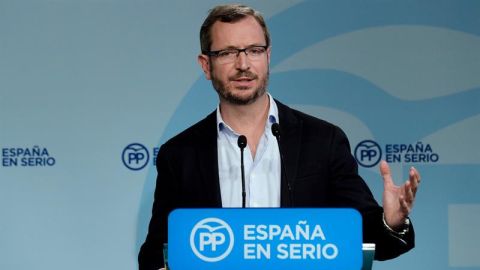 El portavoz del Senado, Javier Maroto