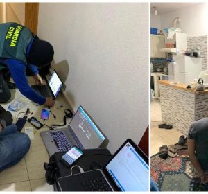 Fotografías de la operación facilitadas por la Guardia Civil. Fotografías de la operación facilitadas por la Guardia Civil.