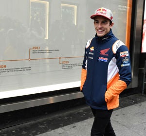Marc Márquez, paseando Marc Márquez, paseando
