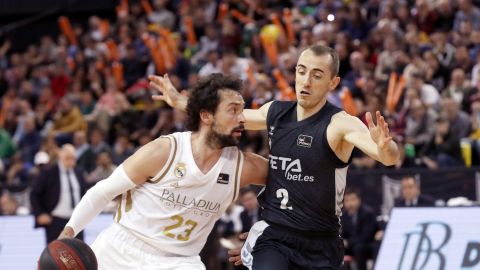 El base del Real Madrid, Sergio Llull.