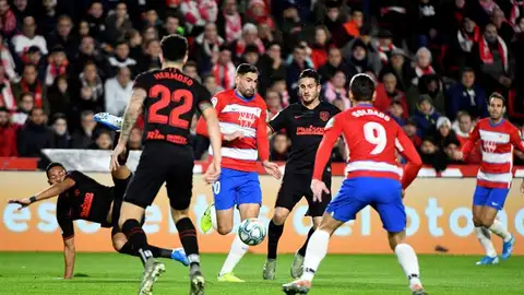 El centrocampista del Atlético, Koke. El centrocampista del Atlético, Koke.