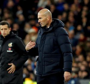 El entrenador del Real Madrid, Zinedine Zidane. El entrenador del Real Madrid, Zinedine Zidane.