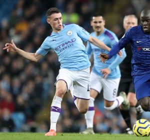 El City, en el partido ante el Chelsea. El City, en el partido ante el Chelsea.