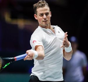El tenista canadiense, Vasek Pospisil El tenista canadiense, Vasek Pospisil