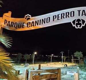 Parque canino 'Perro Tarzán' de Aspe. Parque canino 'Perro Tarzán' de Aspe.