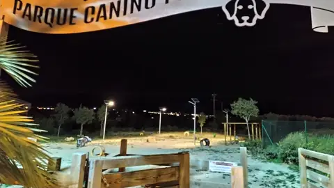 Parque canino 'Perro Tarzán' de Aspe. Parque canino 'Perro Tarzán' de Aspe.