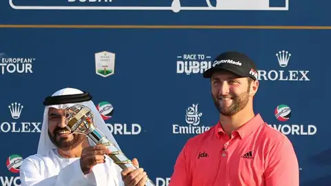 El golfista español, Jon Rahm. El golfista español, Jon Rahm.