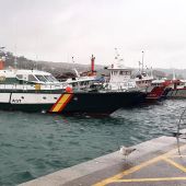 Vista general del puerto del Aldán, en el municipio pontevedrés de Cangas de Morrazo, en cuyo litoral la Guardia Civil ha interceptado un submarino cargado con unos 3.000 kilos de cocaína de gran pureza