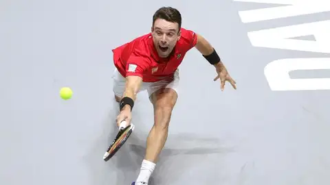 El tenista español, Roberto Bautista. El tenista español, Roberto Bautista.