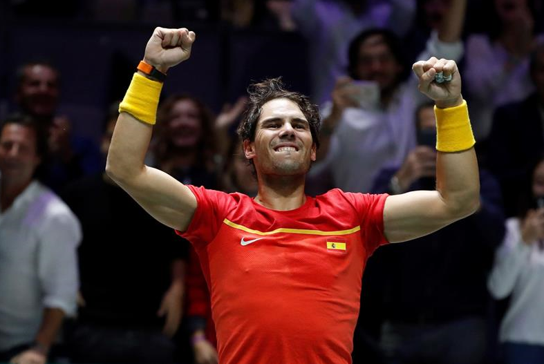 La ejemplar lección de Rafa Nadal acordándose del padre de Bautista tras pasar a la final La ejemplar lección de Rafa Nadal acordándose del padre de Bautista tras pasar a la final