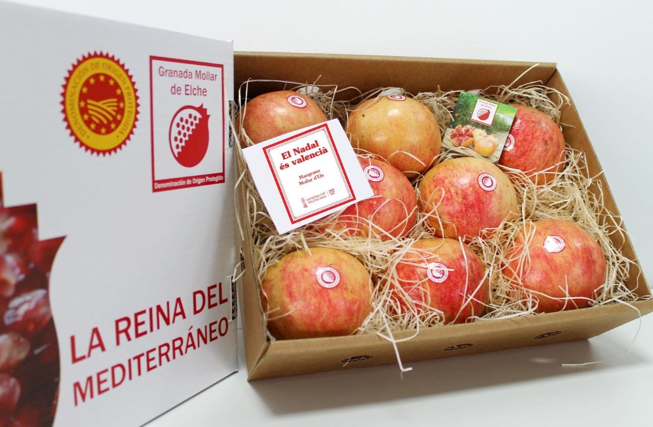 La D.O.P repartirá 200 cajas de granada mollar de Elche por España y Europa en su campaña de Navidad La D.O.P repartirá 200 cajas de granada mollar de Elche por España y Europa en su campaña de Navidad