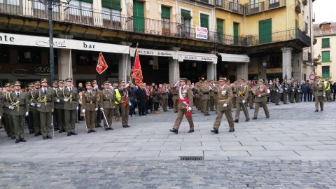 Jura de bandera civil Segovia