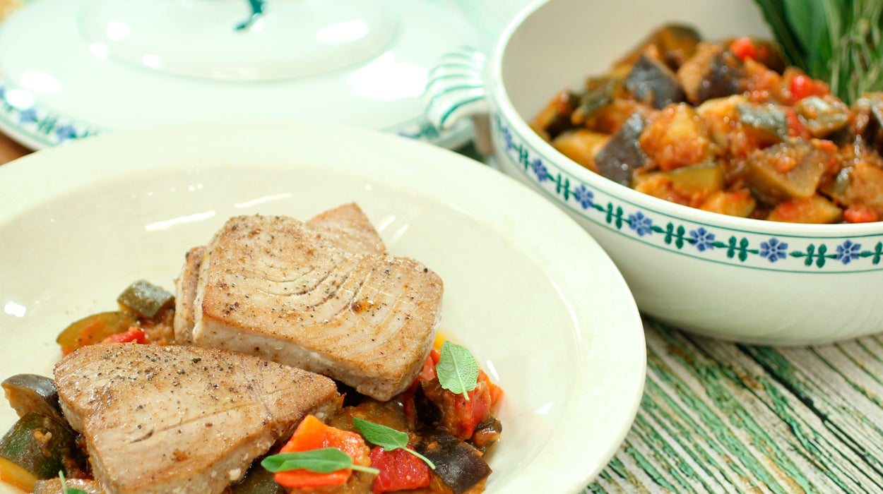 Las recetas de Robin Food: Pisto con pez espada Las recetas de Robin Food: Pisto con pez espada