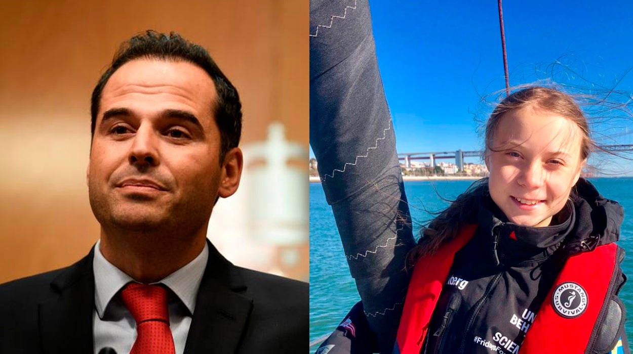 Ignacio Aguado sobre Greta Thunberg: "Contra el cambio climático no se lucha viniendo en catamarán" Ignacio Aguado sobre Greta Thunberg: "Contra el cambio climático no se lucha viniendo en catamarán"