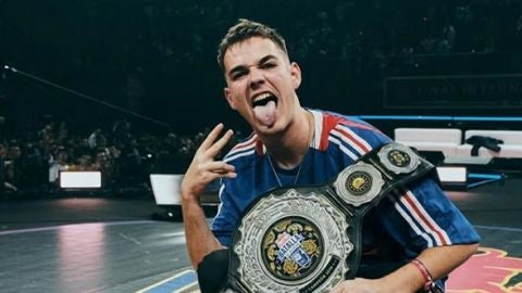 Bnet tras ganar la Red Bull Batalla de los Gallos