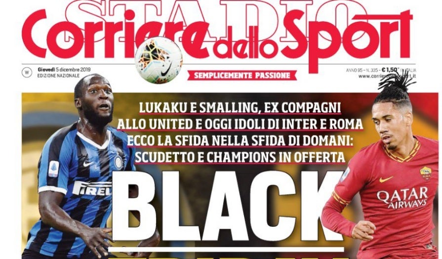 La polémica portada de 'Corrierre dello Sport' que las redes sociales tachan de "racista" La polémica portada de 'Corrierre dello Sport' que las redes sociales tachan de "racista"