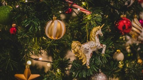 Adornos del &aacute;rbol de Navidad