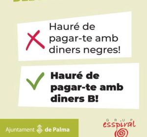 Una de las polémicas imágenes de la campaña contra el lenguaje racista del Ayuntamiento de Palma Una de las polémicas imágenes de la campaña contra el lenguaje racista del Ayuntamiento de Palma