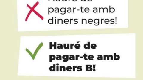 Una de las im&aacute;genes de la campa&ntilde;a contra el lenguaje racista del Ayuntamiento de Palma