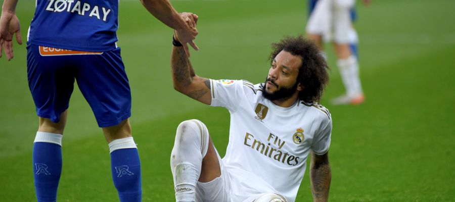 Marcelo, en un partido con el Real Madrid Marcelo, en un partido con el Real Madrid