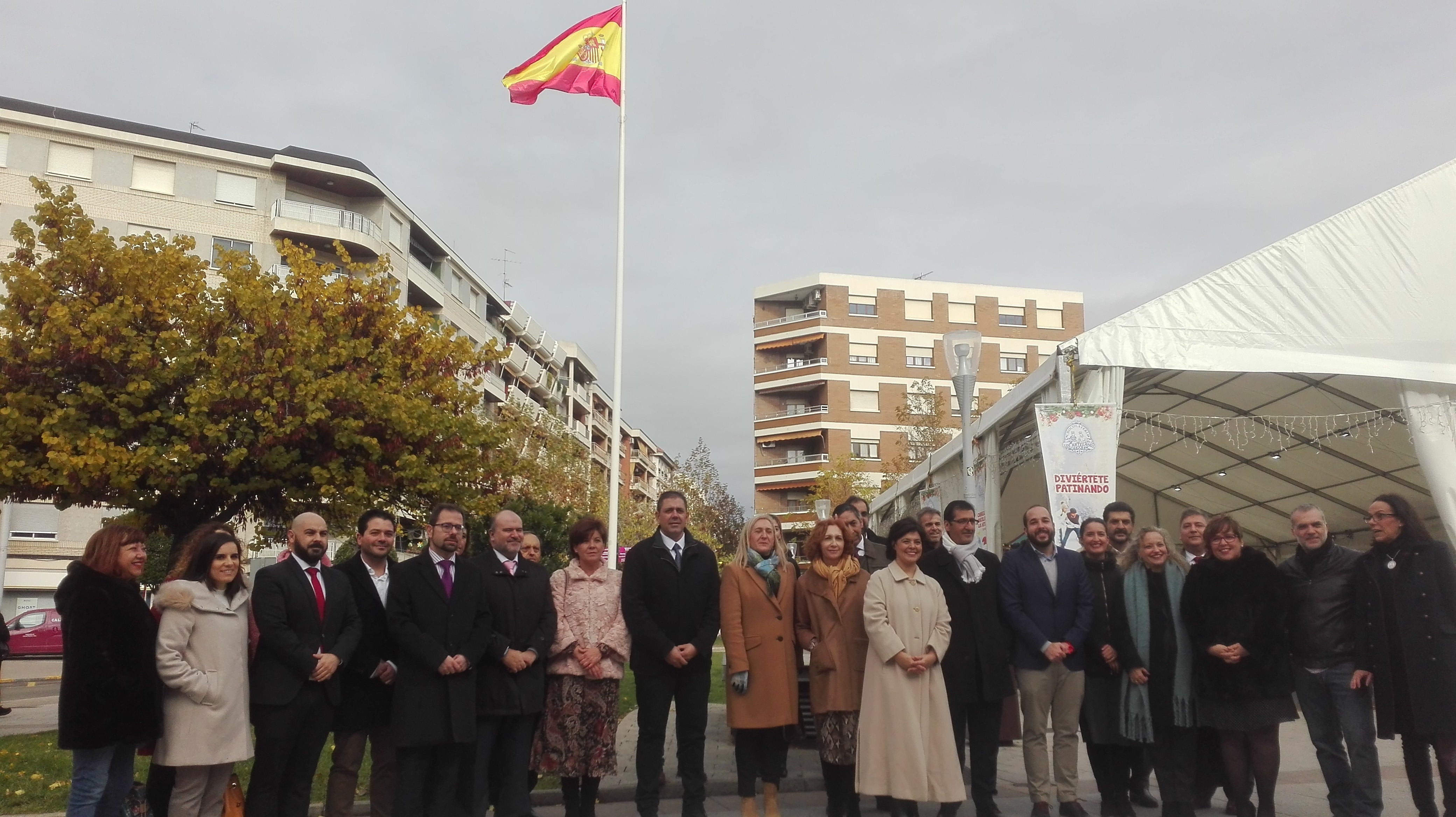 Ciudad Real rinde homenaje a la Constitución Española en su 41º aniversario Ciudad Real rinde homenaje a la Constitución Española en su 41º aniversario