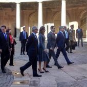 La Reina Letizia inaugura una muestra en el Palacio de Carlos V
